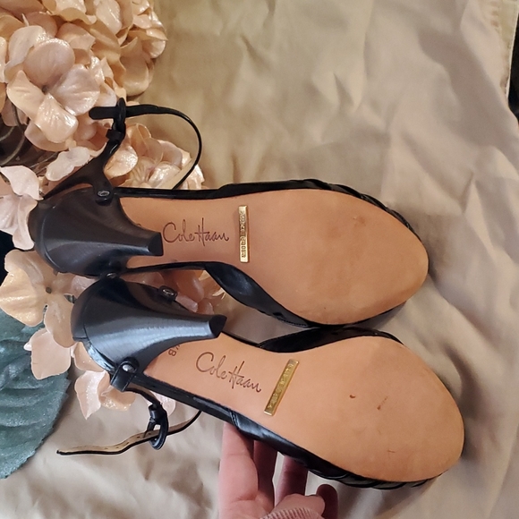 Cole Haan Shoes | Cole Haan x Nike Air Mary Jane Heels black size 6 1/2 b - Picture 7 of 12